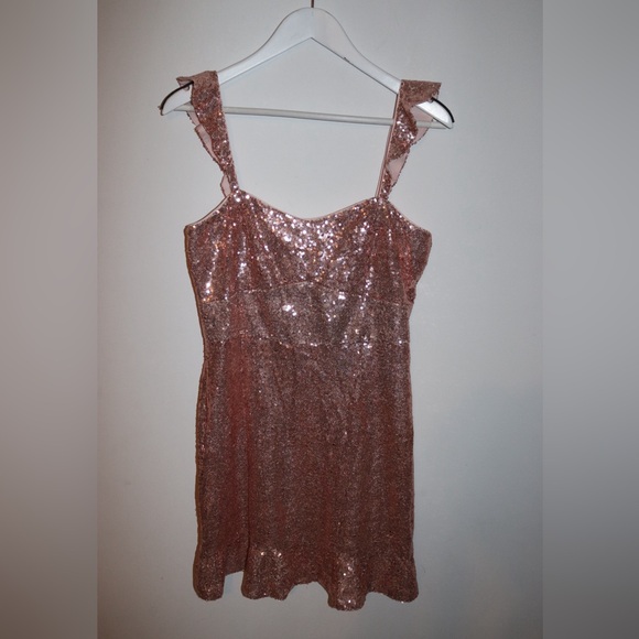 Sparkle Mini Dress Designer Rare Size 8 New - Picture 1 of 5